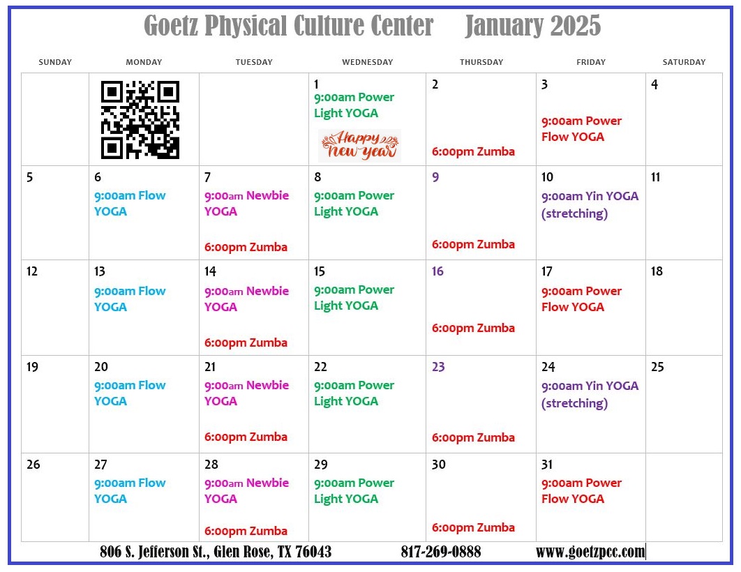 Goetz PCC Group Fitness