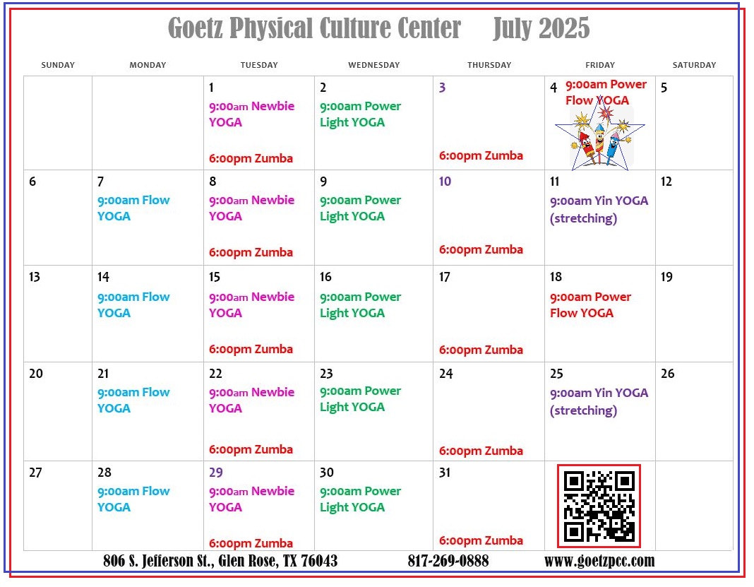 Goetz PCC Group Fitness