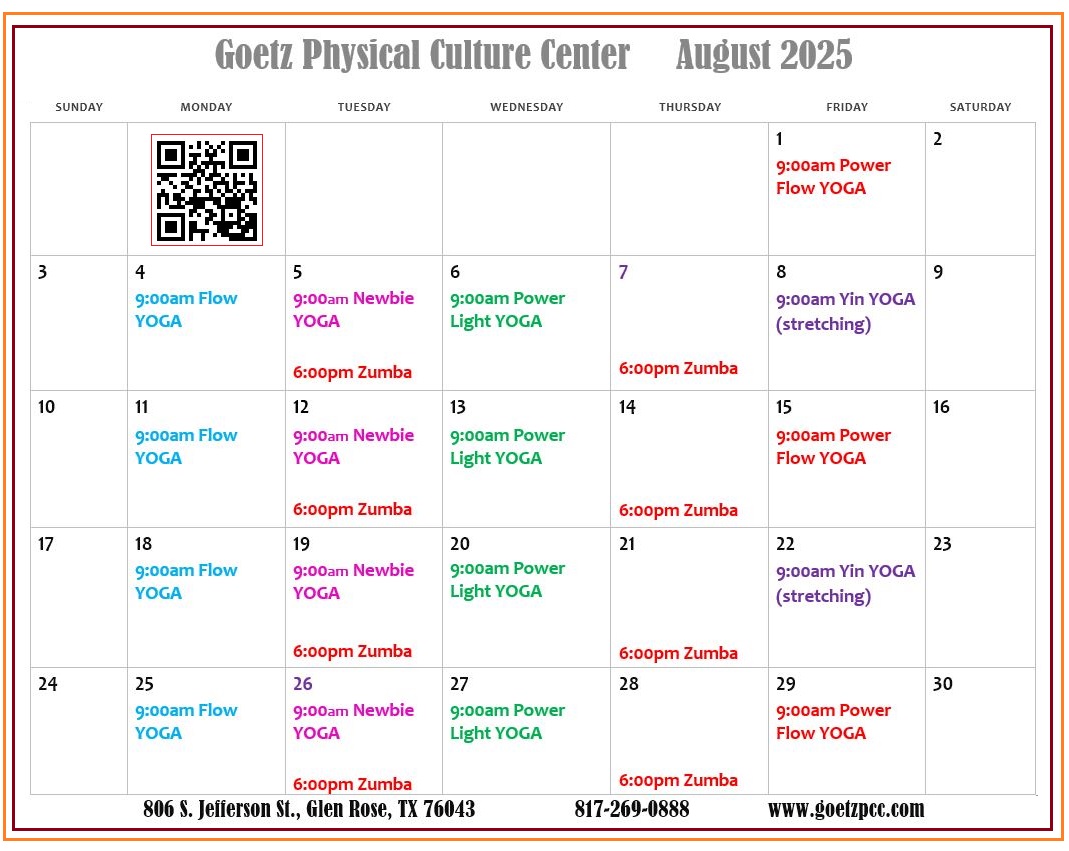 Goetz PCC Group Fitness